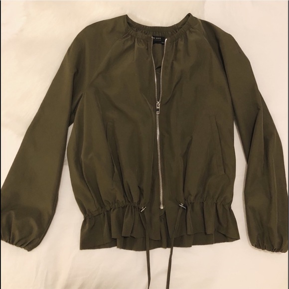 Zara Jackets & Blazers - Zara peplum bomber jacket size S